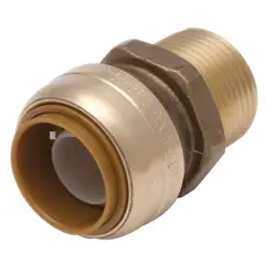 Shark Bite - Adaptador macho SharkBite 3/4" MNPT