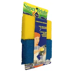 Corazzi - Pack de fibra esponjas multiuso 2 piezas