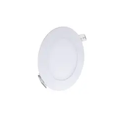 Iusa - Luminario LED Redondo Empotrado Slim de 6W Luz Fría