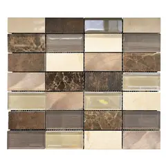 Intermatex - Malla Infinity marrón 30x30 cm