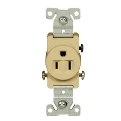 Arrow Hart - Contacto sencillo 12 V marfil