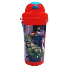 Fun Kids - Cantimplora de botón de Los Avengers 500 ml