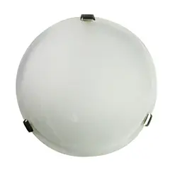 Mil Luces - Plafón Duan 2 luces Cristal Marmoleado