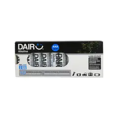 Dairu - Pack 10 pilas alcalinas AAA
