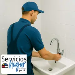 Sin Marca - Inst lavabo sobre mueble pedestal o pared