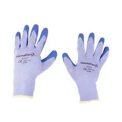 Derma Care - Guante c/palma de látex talla 8