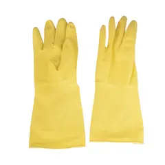 Derma Care - Guante de látex amarillo talla 8