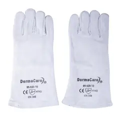 Derma Care - Guante para soldador gris c/ hilo de algodón