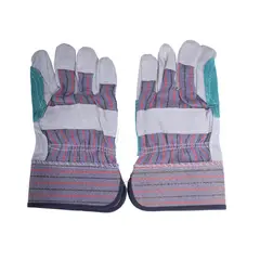 Derma Care - Guante de Carnaza con Palma Reforzada