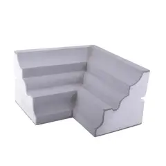 Holztek - Moldura esquina para ángulo interno estilo moderno