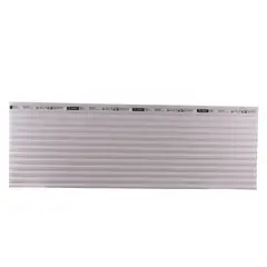 Palram - Lámina de policarbonato corrugado Suntuf Blano 8mm x 1.04 x 3.05 m