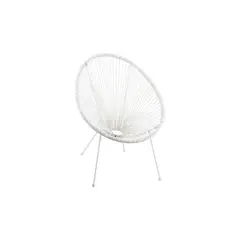 Just Home Collection - Silla Acapulco Blanca