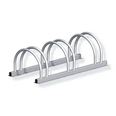 Alfer - Aparcabici piso triple aluminio