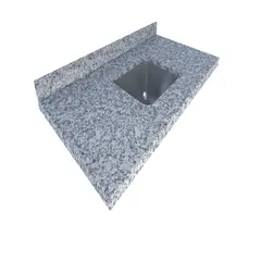 Cocinas Y Banos - Cubierta con fregadero blanco ibérico 1.5m