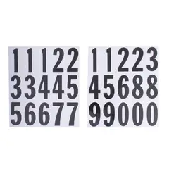 Hyko - Plantilla de Numeros Autoadheribles 2"