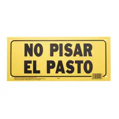Hyko - Senal No Pisar el Pasto 15x36