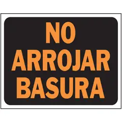 Hyko - Senal Jumbo No Arrojar Basura