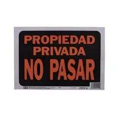 Hyko - Senal Propiedad Privada no pasar