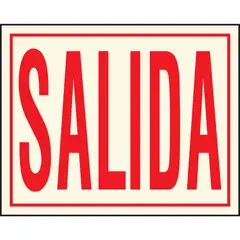 Hyko - Senal Fotoluminicente Salida 20x25