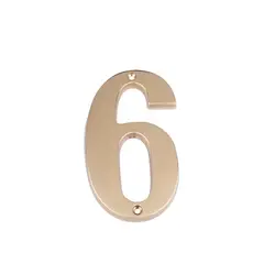 Hyko - Numero de Laton Pulido 5" Prestige # 6