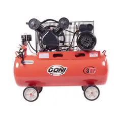 Goni - Compresor de Banda de 3 HP con Tanque de 60 Litros