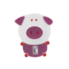 Sanelec - Lámpara de Noche Puerquito Luz Incandescente 4W