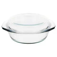 Just Home Collection - Refractario Vidrio Redondo 2.0 L