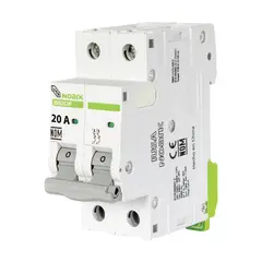 Noark - Interruptor termomagnetico riel din 2p 20a