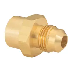 Iusa - NIPLE DE 3/8" FLARE x 1/2" SOLDABLE