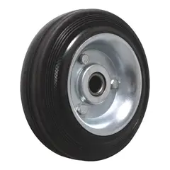 Fixser - Rueda de Hule de 160 mm Troquelada con Balero