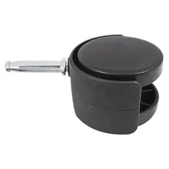 Fixser - Rodaja "Twin" de Nylon 40 mm Espiga con Arillo