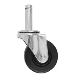 Fixser - Rodaja Plana de Hule de 2" con Espiga y Arillo