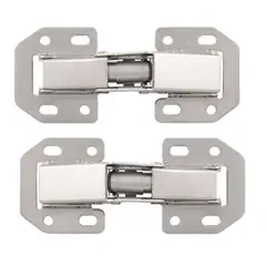Fixser - Bisagra Oculta 90° con tornillos 2 piezas