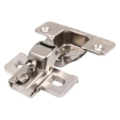 Fixser - Bisagra brazo corto con tornillos 2 piezas