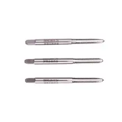 Surtek - Juego 3 machuelos acero 3/16"