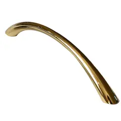 Fixser - Jaladera de "Arco" 128 mm latón brillante