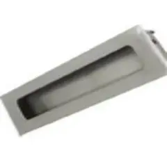 Fixser - Jaladera - Embutir de Aluminio #1 96mm Ns