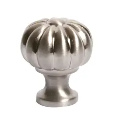 Fixser - Jaladera Boton #3895 24mm Dia, C/T Niquel Satinado