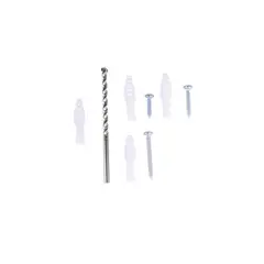 Redac - Kit pija para lamina con taquetes y broca 49 piezas