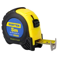 Surtek - Flexómetro anti-impacto 5m x 1"