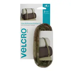 Velcro - Correa multifuncional multicam® , 2 correas, 1.2mx 2.5cm, camuflaje, acolchada, especial para campismo y cacería.