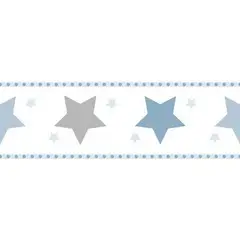 Ich - Cenefa autoadherible estrellas azul 5 ml.