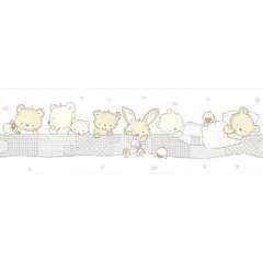 Ich - Cenefa autoadherible osos gris 5 ml.