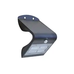 Luceco - Panel solar led de 3.2w negro