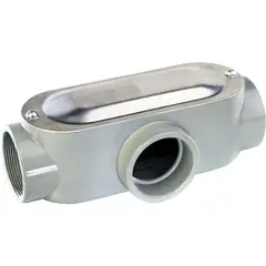 Crouse Hinds - Caja t 31.8 (1 1/4) con tapa