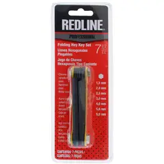 Redline - Set de Llaves Hexagonales, 7 unidades