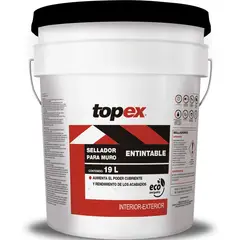 Topex - Sellador Entintable Blanco 19 Lt