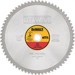 Dewalt - Disco Sierra Corte de Metales Ferrosos de Calibre Grueso 14"