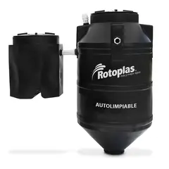 Rotoplas - Biodigestor Autolimpiable con Registro de Lodos 600 L