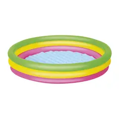 Bestway - Alberca Inflable 3 Aros de Colores 152 x 30 cm
